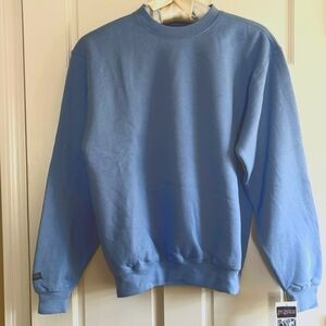 JANSPORT Vintage Crewneck Sweatshirt. Adult XL. Carolina Blue. NWT